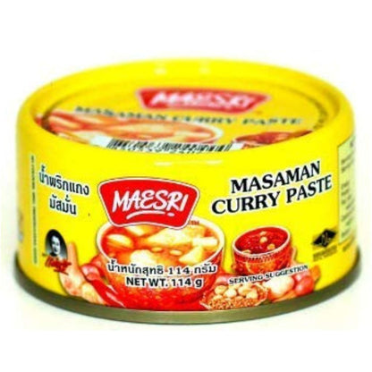 Maesri Curry Paste Variety 4oz Cans