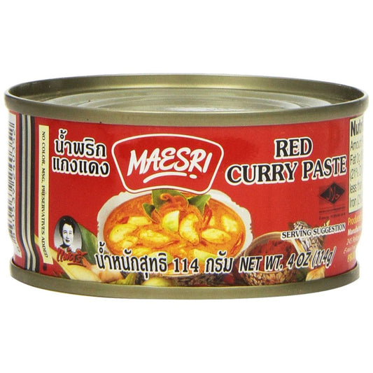 Maesri Curry Paste Red or Sour Yellow