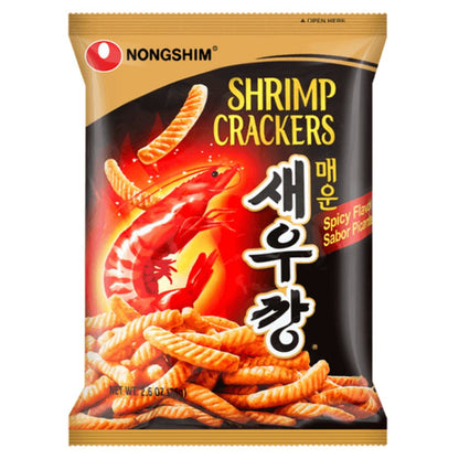 Nongshim Shrimp Crackers Original or Spicy Flavor