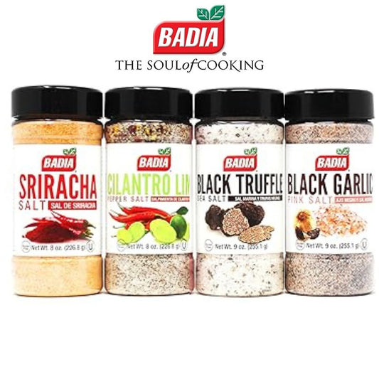 Badia Flavored Salt - Variety Of Flavors & Sizes