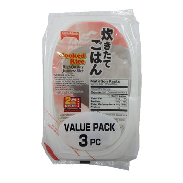 Tablemark Prepared Rice 3 Pack