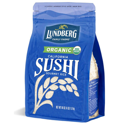 Lundberg Organic California Sushi Rice 2lb Bag