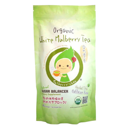 Organic White Mulberry Tea  15 Bag Package